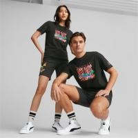 ราคา PUMA PRIME SELECT เสื้อยืด PUMA Worldwide Graphic สีดำ APP 62249801 (19298575805)