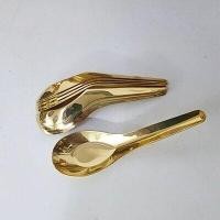 ราคา 5 คัน ชัอนสั้นขนม เนิ้อทองเหลือง (12403638266)