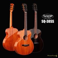 ราคา Sqoe กีตาร์โปร่ง โปร่งไฟฟ้า 38 นิ้ว รุ่น SQ 38SS (18561138411)