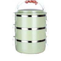 ราคา ปิ่นโตสแตนเลส ปิ่นโตใส่อาหารสไตล์ญี่ปุ่น ปิ่นโต ปิ่นโตใส่อาหาร 2 3ชั้น สแตนเลส 304 ฝามีวงแหวนซิลิโคน สามารถเก็บอุณหภูมิได้ 3 4 ชั่วโมง (19870403697)
