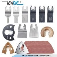 ราคา NEWONE K66 K100เพิ่มเติมชุด Quick Release HCS Bi Metal Oscillating เครื่องมือ Multi Function เครื่องมือใบเลื่อย Renovator ใบมีดตัด (21170365273)