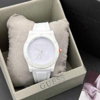 ราคา พร้อมส่งฟรี กล่องหมอน นาฬิกาข้อมือสายยาง guess หน้าปัดสวย หลากหลายสี กรอบสายยาง ปั๊มฝาหลัง สีพาสเทล สามารถกันน้ำได้ รับประกันคุณภาพ (16948108261)