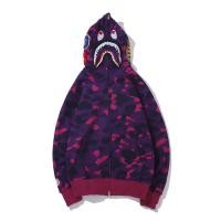ราคา 2023 NEW2023 A Bathing Ape Camouflage Jacket Shark Head Full Zip Sweats Hoodie สีดำสีขาวสีเทาสีน้ำเงินสีแดงสีเขียว (20122168859)