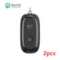 ราคา ซื้อ1แถม1 Aolon M8 เครื่องฟอกอากาศ necklace air purifier เครื่องฟอกอากาศแบบชาร์จไฟและพกพาส่วนบุคคลเครื่องกำเนิดไอออนลบ ฟอกอากาศกำจัดเชื้อโรคฝุ่นไ (21173589294)