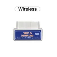 ราคา OBD2เครื่องสแกนเนอร์ ELM327รถยนต์เครื่องตรวจจับรหัส V1 5 WIFI Bluetooth OBD 2สำหรับ IOS Android Auto Scan ซ่อมเครื่องมือ (21164573606)