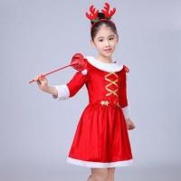 ราคา พร้อมคาดผม ไม้เท้าวิเศษ ชุดแซนตี้เด็กผู้หญิง ชุดซานตาคลอส คริสต์มาส สีแดง น่ารัก สดใส สําหรับเด็กอนุบาล เด็กโต ชุดคริสมาสเด็กผู้หญิง (20473988554)