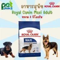 ราคา 4kg อาหารสุนัข Royal Canin Maxi Adult โรยัลคานิน อาหารสำหรับ สุนัข หมา สุนัขพันธ์ใหญ่ สุนัขโต หมาใหญ่ (19579662741)