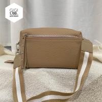 ราคา Gigiกระเป๋าสะพายหนังแท้นุ่มนิ่ม (19930190513)