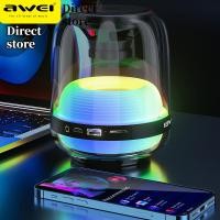 ราคา Awei Y386 ลำโพงบลูทูธพกพา ยูเอสบี LED สีสันสดใส เครื่องเล่นเพลงแบบชาร์จไฟได้ซับวูฟเฟอร์ไฮไฟ กล่องเสียงพกพา (20834241988)