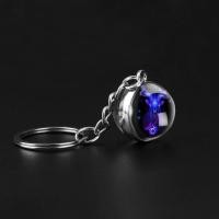 ราคา 12ราศีพวงกุญแจราศีกุมภ์ราศีมีนราศีเมษราศีพฤษราศีเมถุนมะเร็ง Leo Virgo Libra กลุ่มดาวแมงป่องลูกบอลแก้วพวงกุญแจ (20169402710)