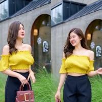 ราคา Ambella ปาดไหล่แฟชั่น เสื้อปาดไหล่ ใส่สบาย มีให้เลือกหลายสี สินค้าพร้อมส่ง เสื้อแฟชั่นผญ เสื้อสวยๆ เสื้อผ้าไปทะเล (16314626631)