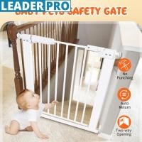 ราคา Adjustable Baby Safety Door Gate 61 70 9cm Pet Dog Cat Fence Stair Door Metal High Strength Iron Gate for Kids Safety (19794222006)