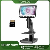 ราคา TOMLOV DM11 7นิ้ว2000X กล้องจุลทรรศน์ดิจิตอล500X 1000X USB อุตสาหกรรมอย่างต่อเนื่องขยายแว่นขยายสำหรับบัดกรีอิเล็กทรอนิกส์ (16865737149)