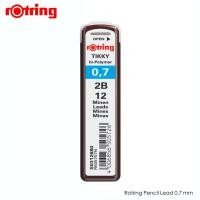 ราคา Rotring ไส้ดินสอกด ร็อตติ้ง Tikky Hi Polymer 0 7mm HB 2B (2043336290)