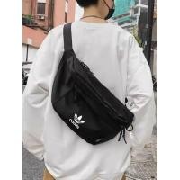 ราคา ADIDASกระเป๋าคาดหน้าอก กระเป๋าสะพายข้างกระเป๋ากีฬา สำหรับผู้ชายผู้หญิง ขนาด ความยาว23 cm ความกว้าง 11cm สูง16cm (19656266173)