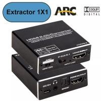 ราคา 60Hz 4K HDMI Switch HDR HDMI ARC เครื่องแยกเสียง HDMI 2 0สวิตช์ตัวแยก HDMI เครื่องแยกเสียงสำหรับ PS4 Pro Apple TV (10390629151)