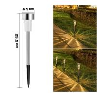 ราคา พร้อมส่ง ไฟปักสนาม ปักดินโซล่าเซลล์ ไฟปักสนามหญ้า พลังงานแสงอาทิตย์ขนาด solar lawn lights โซล่าเซลล์ 1 LED รุ่น WY 068 1 ต้น (17314936505)
