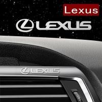 ราคา 8ชิ้นสัญลักษณ์ Lexus Car ตรา3D สติกเกอร์โลหะตกแต่งอย่างสร้างสรรค์ป้ายประตูหน้าต่างรถยนต์ภายในสำหรับ CT200H NX250 Rx 570 RX300 LX570 LX470 RX350 NX ES (20525734615)