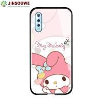 ราคา Jinsouwe เคสโทรศัพท์เคสสำหรับ Vivo S1 Vivos1 1907สำหรับเด็กหญิงเด็กชายการ์ตูน Koulomi My Melody ปลอกกระจกเทมเปอร์ (20951541639)