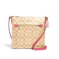 ราคา กระเป๋า Coach C1554 กระเป๋าสะพายข้าง Messenger Zip Bag (16594313030)