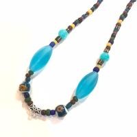 ราคา ช้างกระบี่ สร้อยคอ เส้นที่73 ยาว24นิ้ว ลูกปัดหินโบราณ ห้อยพระ 1องค์ ลูกปัดโบราณ ลูกปัดโบราน (6294718452)