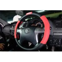 ราคา หุ้มพวงมาลัย sparco สีดำตัดด้วยสีแดง สัมผัสนุ่ม จับสบาย ไร้กลิ่น ทนทาน (18804596573)