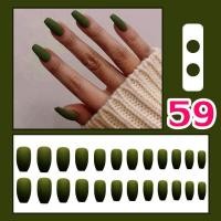 ราคา PPHOO เล็บปลอม พร้อมส่ง JP สีพื้น สีด้าน เล็บปลอม เล็บ สำเร็จรูป พร้อมกาวติดเล็บ พร้อมส่งในไทย (10975785294)