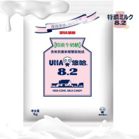 ราคา UHA Milk Candy ลูกอมนมสอดไส้ ห่อใหญ่ 250 1000 กรัม ลูกอมรสนม อร่อย หอมหวาน ลูกอมไส้เยิ้ม 4 รสชาติ เม็ด 4 67กรัม (18837460011)