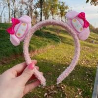 ราคา Zoiee Sanrio ที่คาดผมผ้ากำมะหยี่เครื่องประดับผมการ์ตูนน่ารักที่คาดผมอเนกประสงค์ (20874186120)