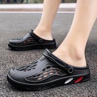 ราคา Ready Hole shoes mens summer outdoor excrement feelg sports btou s mens hoow slippers (20309766702)