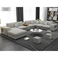 ราคา โซฟาโมเดิร์น โซฟารับแขก โซฟาผ้า โซฟามินิมอล มีลำโพงและUSB ในตัว (19468354905)