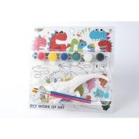 ราคา Stay awake ตุ๊กตาระบายสี DIY ระบายสีไดโนเสาร์ จิตรกรรม สี แปรง กราฟฟิตี้ ของเล่นเด็ก (20384404404)