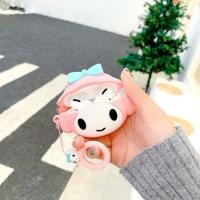 ราคา เคสป้องกันหูฟังซิลิโคนลายการ์ตูนน่ารัก Kuromi Pom Purin My Melody เคสหูฟังกันกระแทกสำหรับ Airpods 1 2 Pro เคสหูฟังบลูทูธไร้สายรูปกระต่ายน่ารักคุณลักษณะของผลิตภัณฑ์ การออกแบบการ์ตูนน่ารักปกป้องโลกเล็กๆ