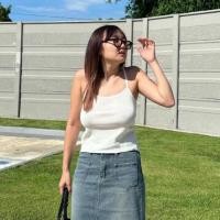 ราคา CHALALA TANK I เสื้อสายเดี่ยวไหมพรมสายไขว้ผ่าหลังเซ็กซี่ขี้เล่นเบาๆ สายเดี่ยวสำหรับตัวมัมตัวมารดากิมมิคชนะเริ่ด (19457284379)