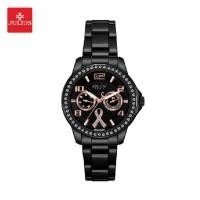 ราคา Julius นาฬิกาข้อมือ แบรนด์เกาหลี แฟชั่นฮิตของแท้ สายสแตนเลส รุ่น JA 840 (716934996)