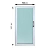 ราคา ส่งฟรี ประตูอะลูมิเนียม บานสวิงเดี่ยว WINDOW ASIA 100x205 ซม สีขาว ALUMINIUM SINGLE SWING DOOR ONE STOP 100X205CM WHITE มืออาชีพเรื่องประตู มั่นใจคุณภาพ ประตูราคาถูก พร้อมเก็บเงินปลายทาง (17462543175)