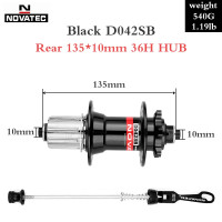 ราคา Novatec Hub D041SB D042SB ดิสก์เบรกการ์ดจักรยานเสือภูเขา MTB ฮับแบริ่งจักรยาน32 36รูสีแดงสีดำ8 9 10 11ความเร็ว (9874802037)