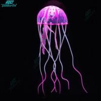 ราคา เครื่องประดับซิลิโคนแมงกะพรุนปลอมประดับตู้ปลาเทียมเรืองแสงสำหรับตกแต่งการจัดตู้ปลาตู้ปลา (18522224482)