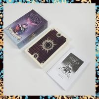 ราคา มังงะลึกลับไพ่ทาโรต์ ขนาด10 3X6ซม 78แผ่นไพ่ทาโรต์ หนังสือคู่มืออิเล็กทรอนิกส์ การ์ดทั่วโลกเวอร์ชั่นภาษาอังกฤษ ไพ่ยิปซี ไพ่ออราเคิล ไพ่ทาโรต์ Mystical Manga Tarot (13694838848)