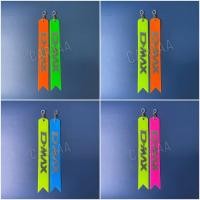 ราคา ราคาต่อชิ้น 1ชิ้น มี2สี ริบบิ้นห้อยท้ายรถ ป้ายห้อยท้ายรถ สะท้อนแสง มีหลายรุ่น (17827321270)
