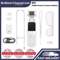 ราคา DJI OSMO Pocket 2 Creator Combo Exclusive Combo Sunset White Handheld 3 Axis Gimbal Stabilizer with 4K Camera Pocket2 DJIOSMO (13980368746)
