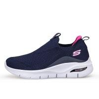 ราคา Skechers รองเท้าผ้าใบ รองเท้าวิ่ง พื้นทรงแบน สลิปออน แบบนุ่ม สวมใส่สบาย สําหรับผู้หญิง (15571815237)