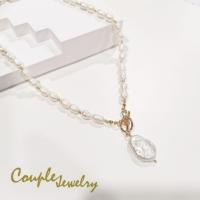 ราคา สร้อยคอมุกแท้ มุกบาร๊อก แฟชั่นสุอฮอต ตัวเรือนชุบทอง18K (20825740048)