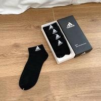ราคา Adidas ถุงเท้ากีฬา ถุงเท้าทำงาน แบบ ไม่ มีกันลื่น 1กล่องมี 5 คู่ (16824258670)