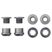 ราคา Set of 4 Chainring Bolts Nuts for 1X น็อตยึดใบจาน (12245374007)