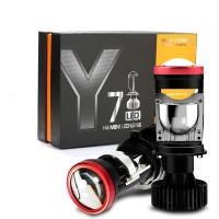 ราคา 2Pcs H4โปรเจคเตอร์ LED Mini ไฟหน้าหลอดไฟ High Beam Beam Turbo พัดลม H4 Lampu Depan LED อัตโนมัติ12V 24V (21170787642)