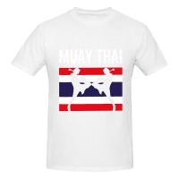 ราคา เสื้อยืด ผ้าฝ้ายแท้ พิมพ์ลายธงชาติไทยเทควันโด สีขาว สําหรับมวยไทย (20759548278)