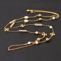 ราคา Tory Burch สร้อยคอยาวแบบโซ่ยาวสำหรับผู้หญิงสร้อยคอหรูแบบซ้อนกันน้ำหนักเบาเสื้อสเวตเตอร์แฟชั่นยาวคอพวงกุญแจ high quality (17192156460)