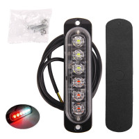ราคา Anmingpu 6 LED ไฟแฟลชรถยนต์ไฟเตือนรถบรรทุก12 24V ไฟเตือน LED ข้างรถบรรทุก Marker Ultra บางแฟลชรถพยาบาลตำรวจไฟเตือนฉุกเฉินหลอดไฟแฟลช (9595712791)