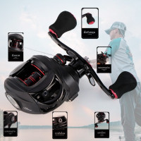 ราคา Baitcasting reel รอกเบสหยดน้ำ รอกตกปลาโลหะทั้งหมด รอกตกปลา รอกหยดน้ำ รอกสปินนิ่ง เบ็ดตกปลาคบชุด รอกเบท รอกเบส รอก รอกตกปลา หมาป่า รอกเบสตกปลา (9613135612)